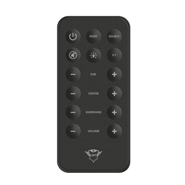 Altifalante PC Trust GXT 658 Tytan 5.1 Preto 90 W