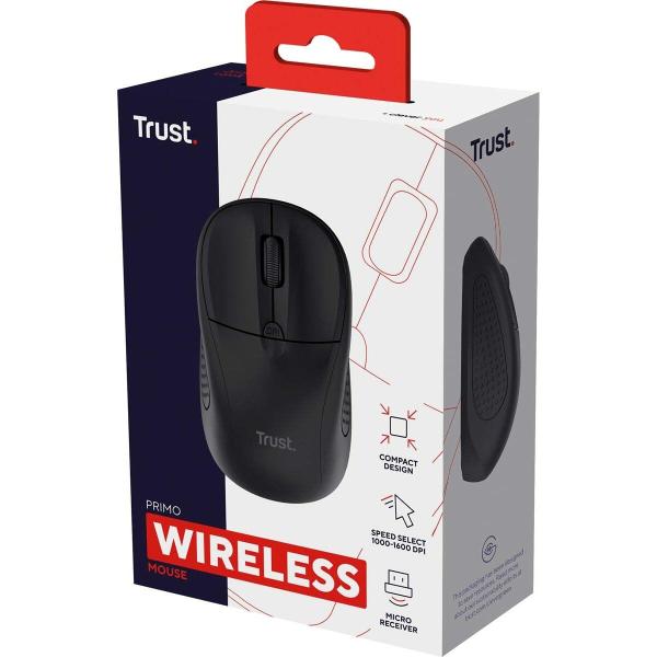 Rato Trust 24794 Preto 1600 dpi