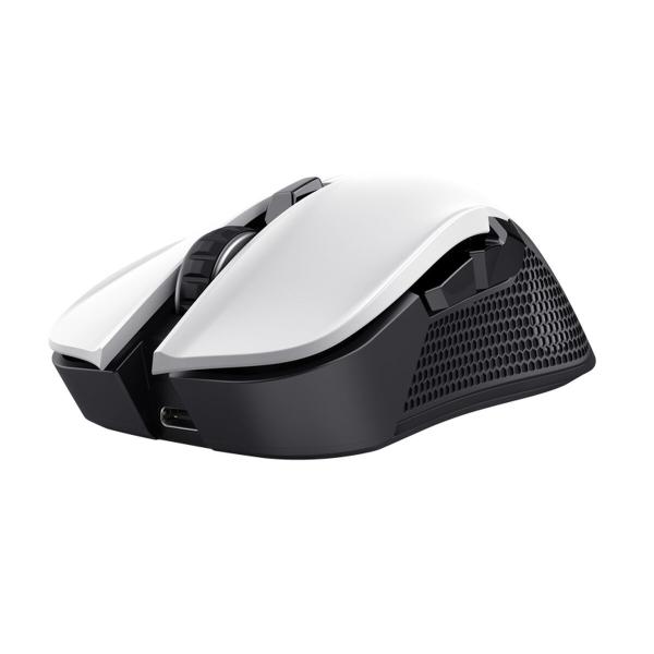 Rato Gaming Trust GXT Branco Preto/Branco 7200 dpi