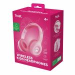 Auriculares Bluetooth Trust 25274 Cor de Rosa