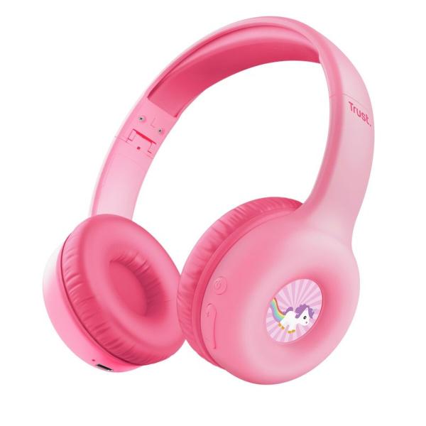 Auriculares Bluetooth Trust 25274 Cor de Rosa