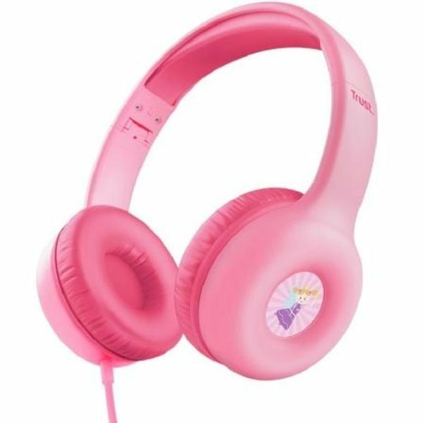 Auriculares Trust 25277 Cor de Rosa