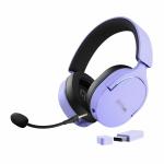 Auriculares com microfone para Vídeojogos Trust GXT 491 Preto Violeta