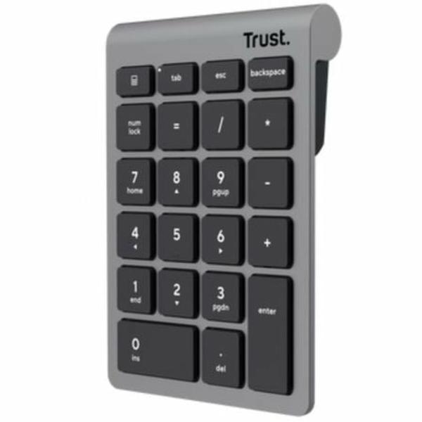 Teclado numérico Trust 25709 Prata