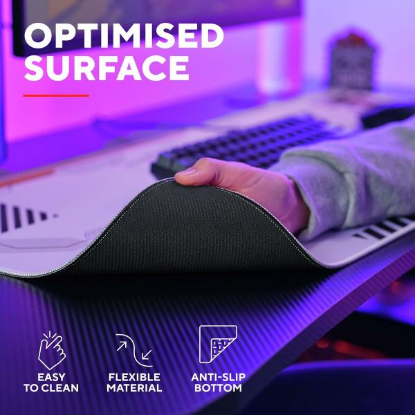 Tapete de Rato Gaming Trust 25717 Branco