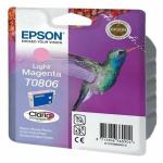Tinteiro de Tinta Original Epson T0806 Magenta Claro