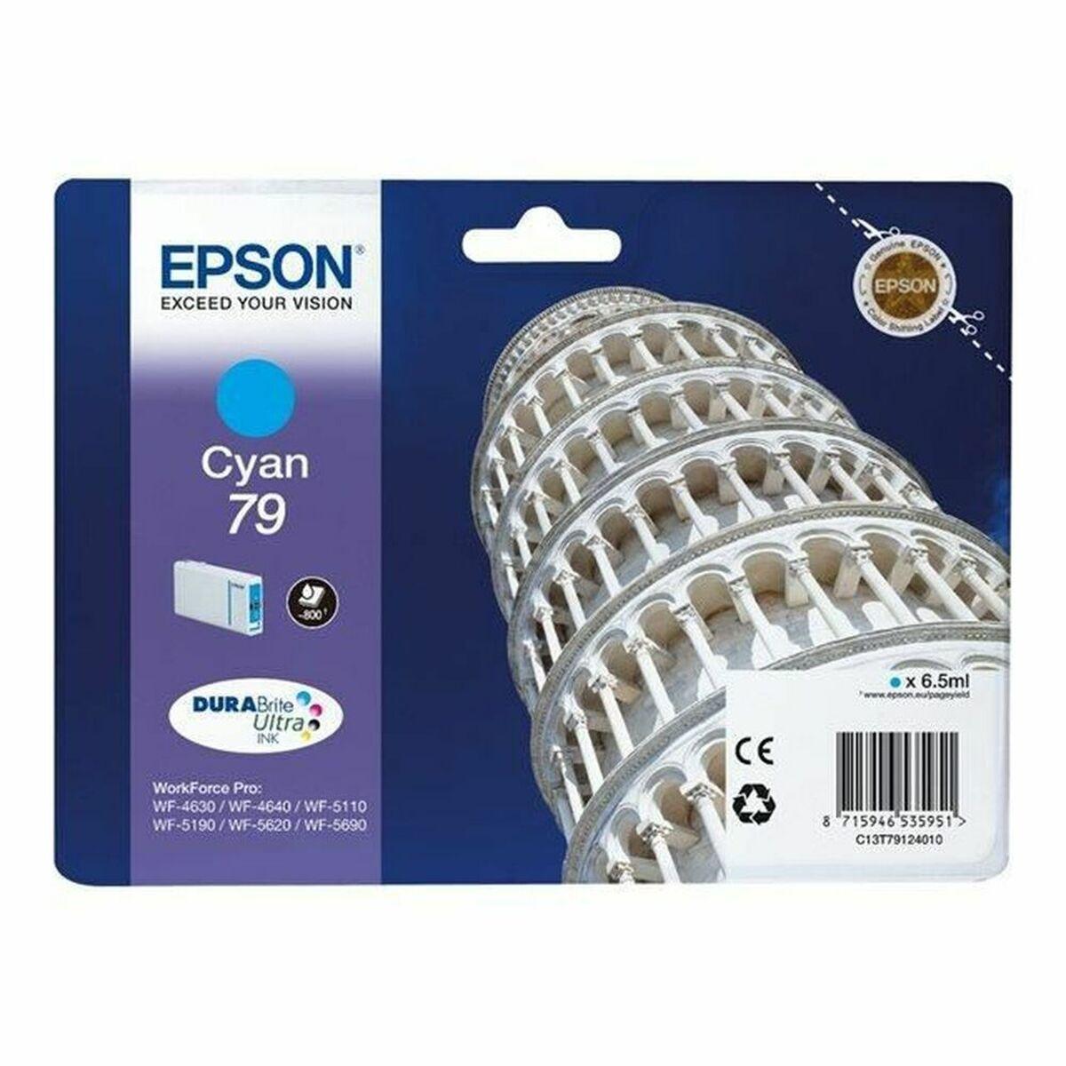 Tinteiro de Tinta Original Epson 235G863 Azul Ciano (1 Unidade)