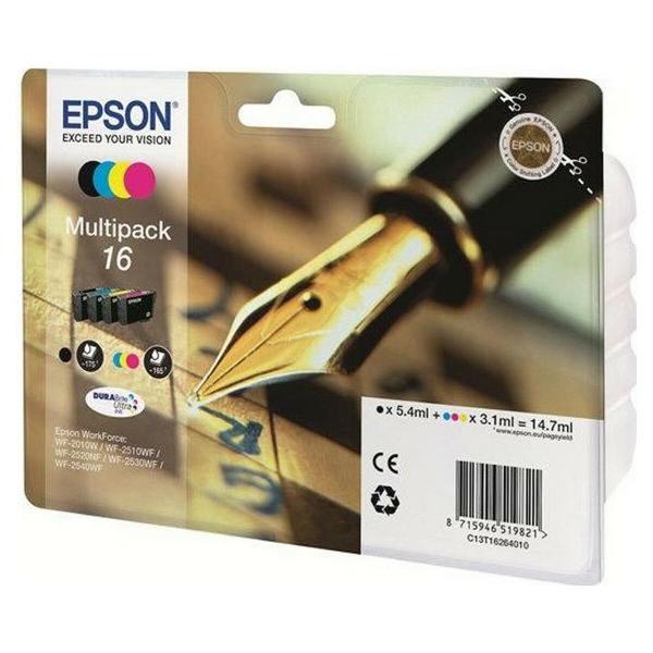 Tinteiro de Tinta Original Epson Multipack 16 Amarelo Preto Ciano Magenta