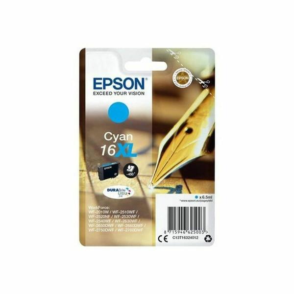 Cartucho Compatível Epson C13T16324012 Ciano