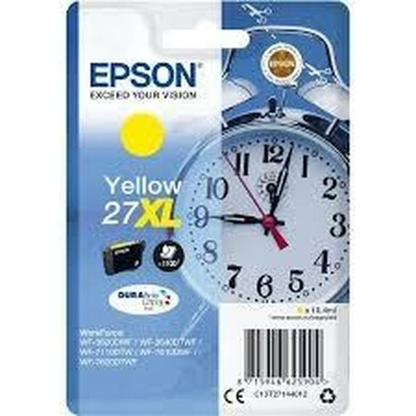 Cartucho Compatível Epson WF-3000 7000 - Nº27XL Amarelo (10 Unidades)