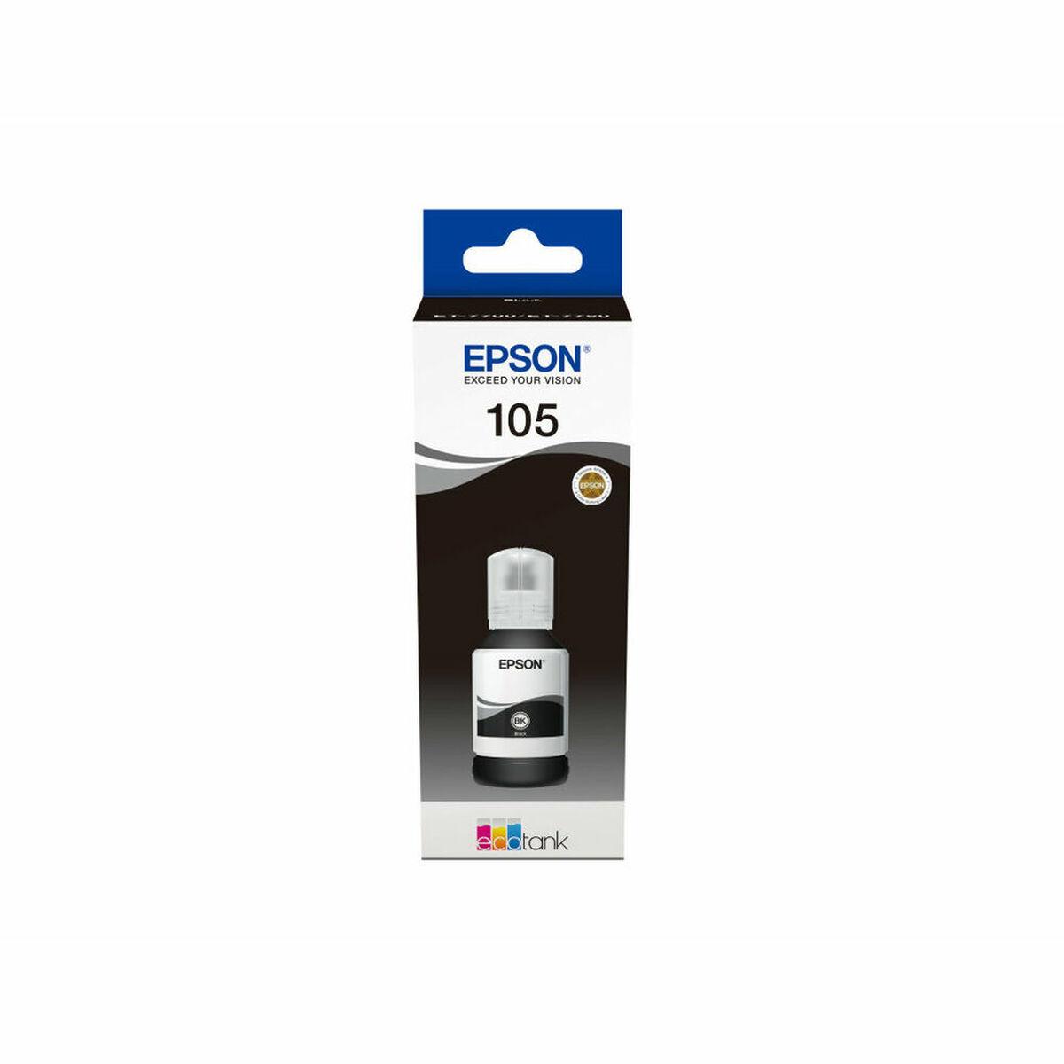 Tinta para Recarregar Cartuchos Epson EP64309 Preto