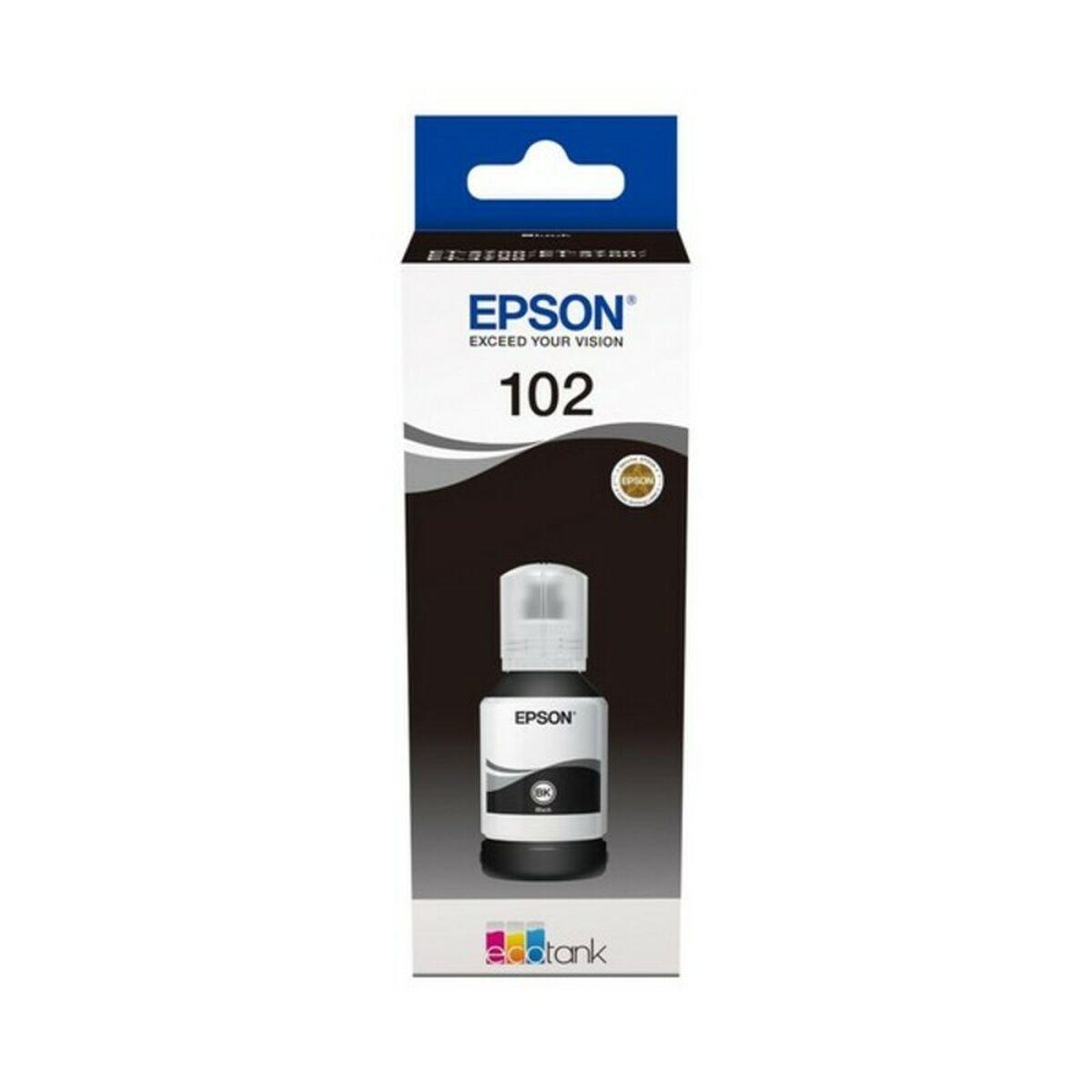 Tinteiro de Tinta Original Epson C13T03R140 70 ml Preto