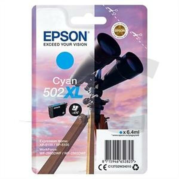 Tinteiro de Tinta Original Epson XP-5100 5105 WF2860DWF 2865DWF Ciano (10 Unidades)
