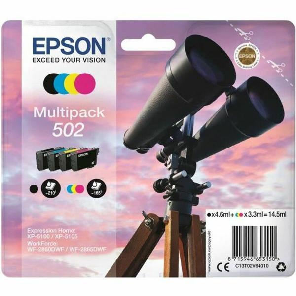 Tinteiro de Tinta Original Epson Multipack 502 Multicolor