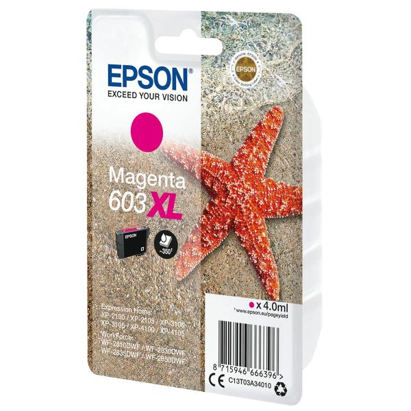 Tinteiro de Tinta Original Epson C13T03A34020 4 ml Magenta