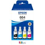 Tinteiro de Tinta Original Epson EcoTank 664 Multicolor