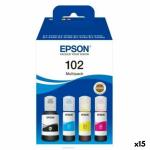 Tinteiro de Tinta Original Epson Nº102 Multipack Amarelo (15 Unidades)