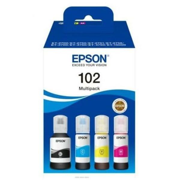 Tinteiro de Tinta Original Epson Nº102 Multipack Amarelo (15 Unidades)