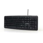 Teclado GEMBIRD KB-U-103-ES Preto Espanhol