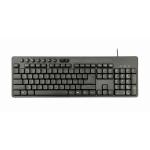 Teclado e Rato GEMBIRD KBS-UM-04 Preto Monocromática QWERTY Qwerty US