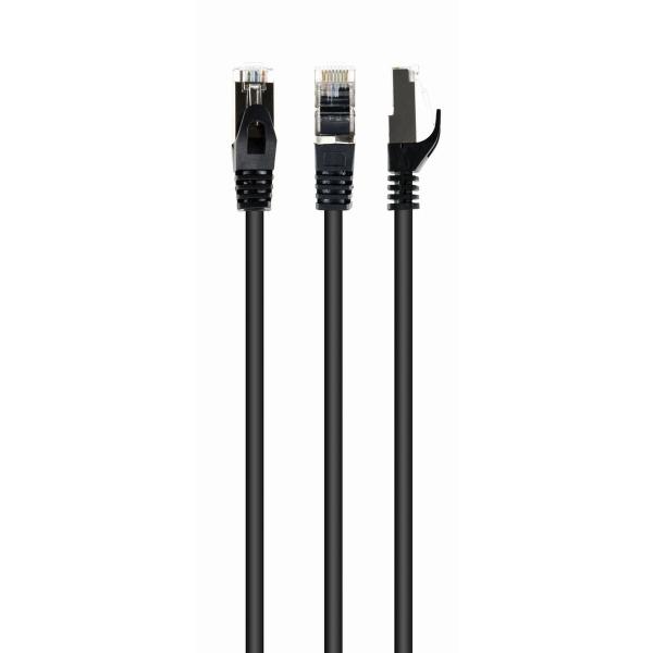 Cabo de rede rígido FTP Categoria 6 GEMBIRD PP6A-LSZHCU-BK-10M 10 m Preto