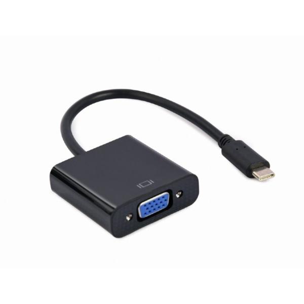 Adaptador USB C para VGA GEMBIRD A-CM-VGAF-01