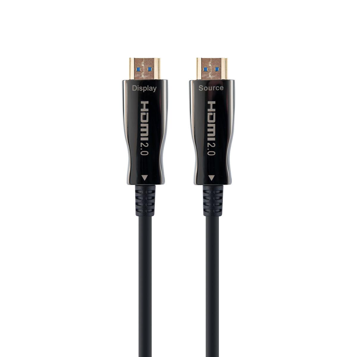 Cabo HDMI GEMBIRD CCBP-HDMI-AOC-10M-02 10 m Preto