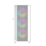 Caixa Semitorre ATX GEMBIRD Fornax 4000W ARGB Branco Multicolor
