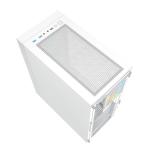 Caixa Semitorre ATX GEMBIRD Fornax 4000W ARGB Branco Multicolor
