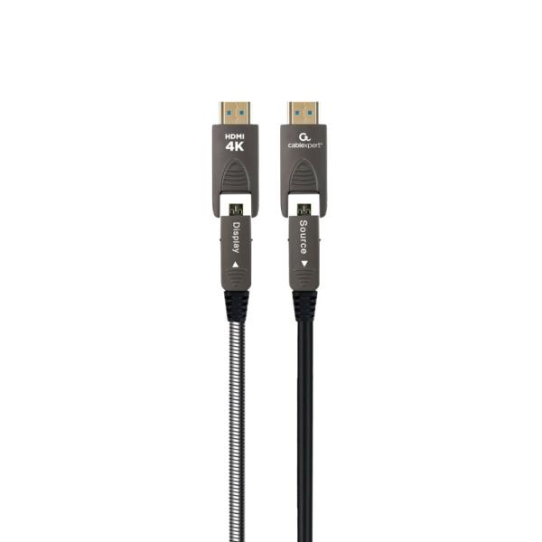 Cabo HDMI GEMBIRD CCAP-HDMIDD-AOC-30M Preto 30 m