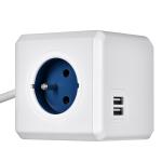 Extensão em Cubo Allocacoc PowerCube Extended USB Type E Azul (1,5 m)