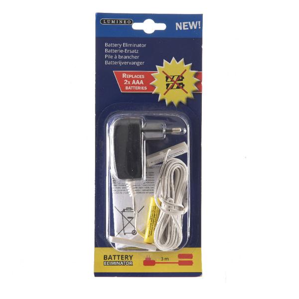 Eliminador de pilhas Lumineo Interiores 2 x AAA