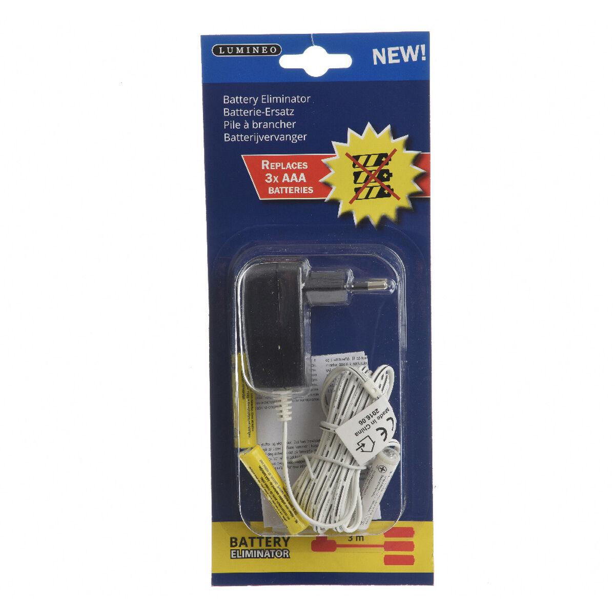 Eliminador de pilhas Lumineo Interiores 4,5 V 3 x AAA