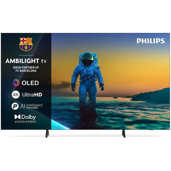 Smart TV Philips 55OLED820/12 55" 4K Ultra HD WiFi Ambilight DVB-T2 Google Assistant OLED DVB-S2 AMD FreeSync NVIDIA G-SYNC