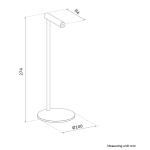 Cabo de rede rígido UTP Categoria 6 Neomounts ADS11-170SL Prateado