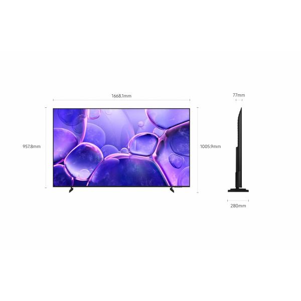 Smart TV Samsung TU75U8075FUXXC 4K Ultra HD 75" LED HDR