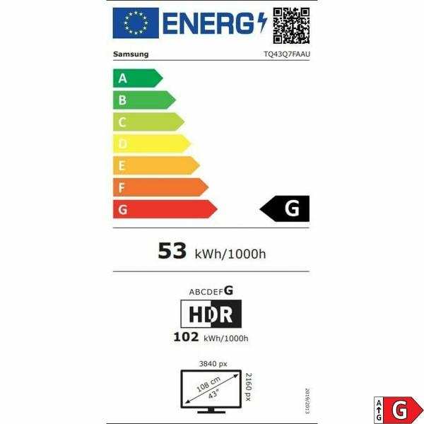 Smart TV Samsung TQ43Q7F 43" 4K Ultra HD HDR QLED