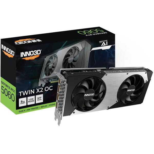 Placa Gráfica INNO3D N50602-08D7X-195070N GEFORCE RTX 5060 8 GB