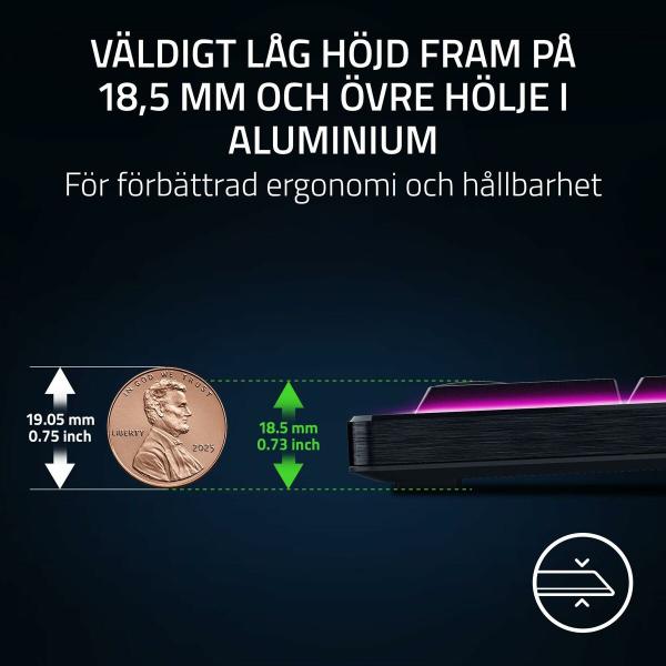 Teclado Razer RZ03-05270100-R3M1 Preto Qwerty US