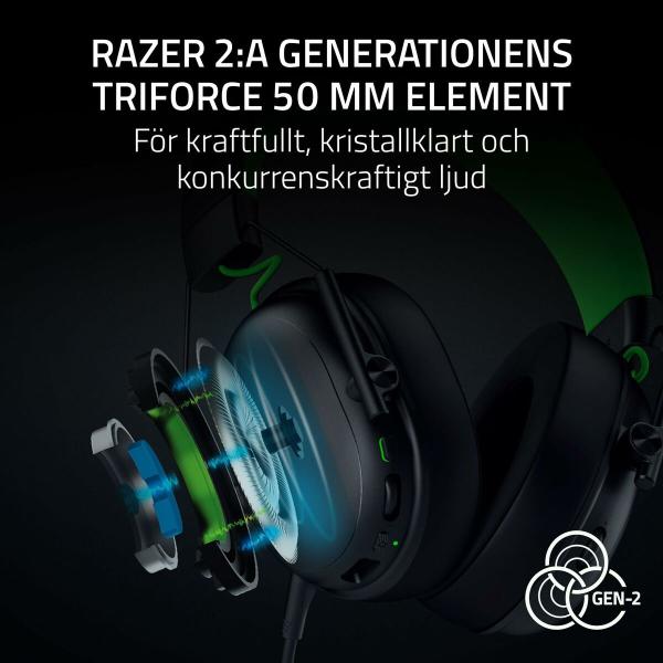 Auriculares Razer RZ04-05420200-R3M1 Preto Verde