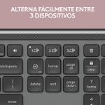 Teclado sem Fios Logitech 920-012455 Grafite QWERTY