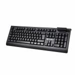 Teclado CoolBox COO-TEC04DNI Preto Qwerty espanhol