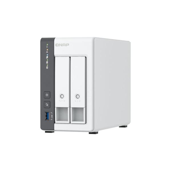Armazenamanto em Rede NAS Qnap TS-216G Branco Preto ARM Cortex-A55