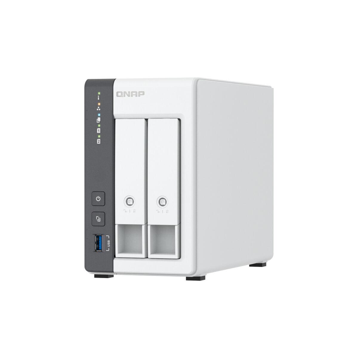 Armazenamanto em Rede NAS Qnap TS-216G Branco Preto ARM Cortex-A55