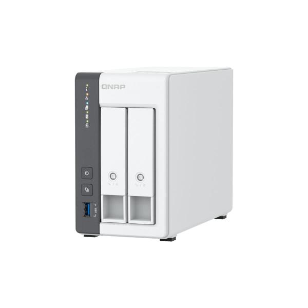Armazenamanto em Rede NAS Qnap TS-216G Branco Preto ARM Cortex-A55