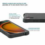 Capa para Telemóvel Mobilis 054016 Preto Cinzento