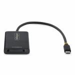Leitor de cartões externo Startech 1B-USB-C-CFE-ADAPTER Preto