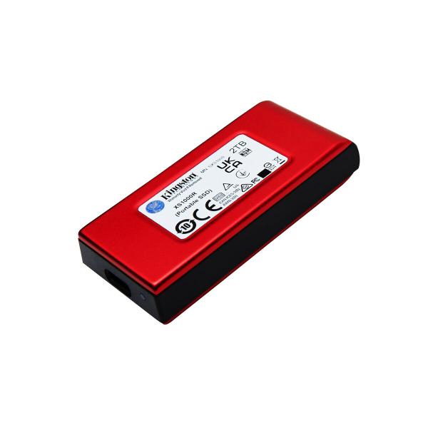 Disco Duro Externo Kingston SXS1000R/2000G Vermelho 2 TB
