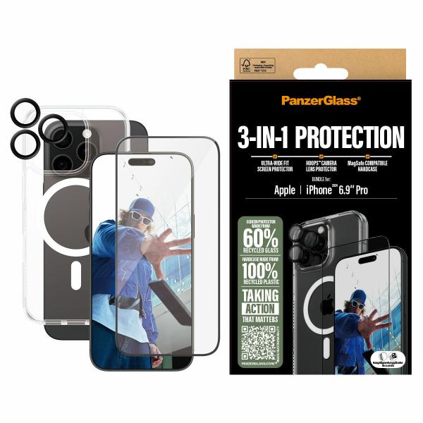Protetor de ecrã para o telemóvel PanzerGlass iPhone 16 Pro Max