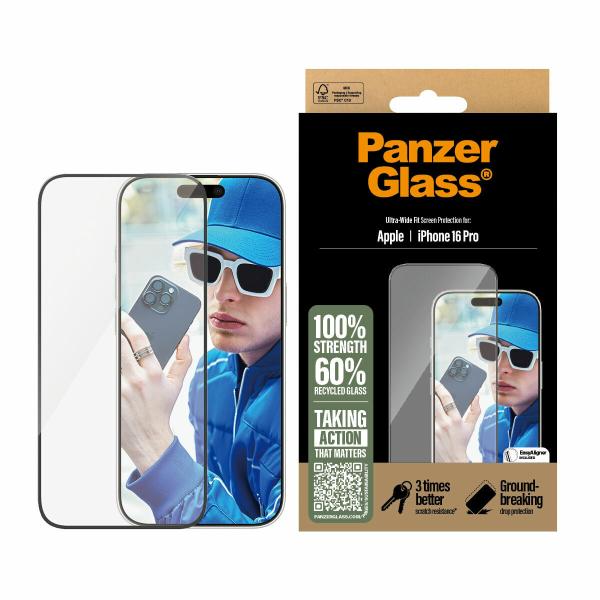 Protetor de ecrã para o telemóvel PanzerGlass iPhone 16 Pro